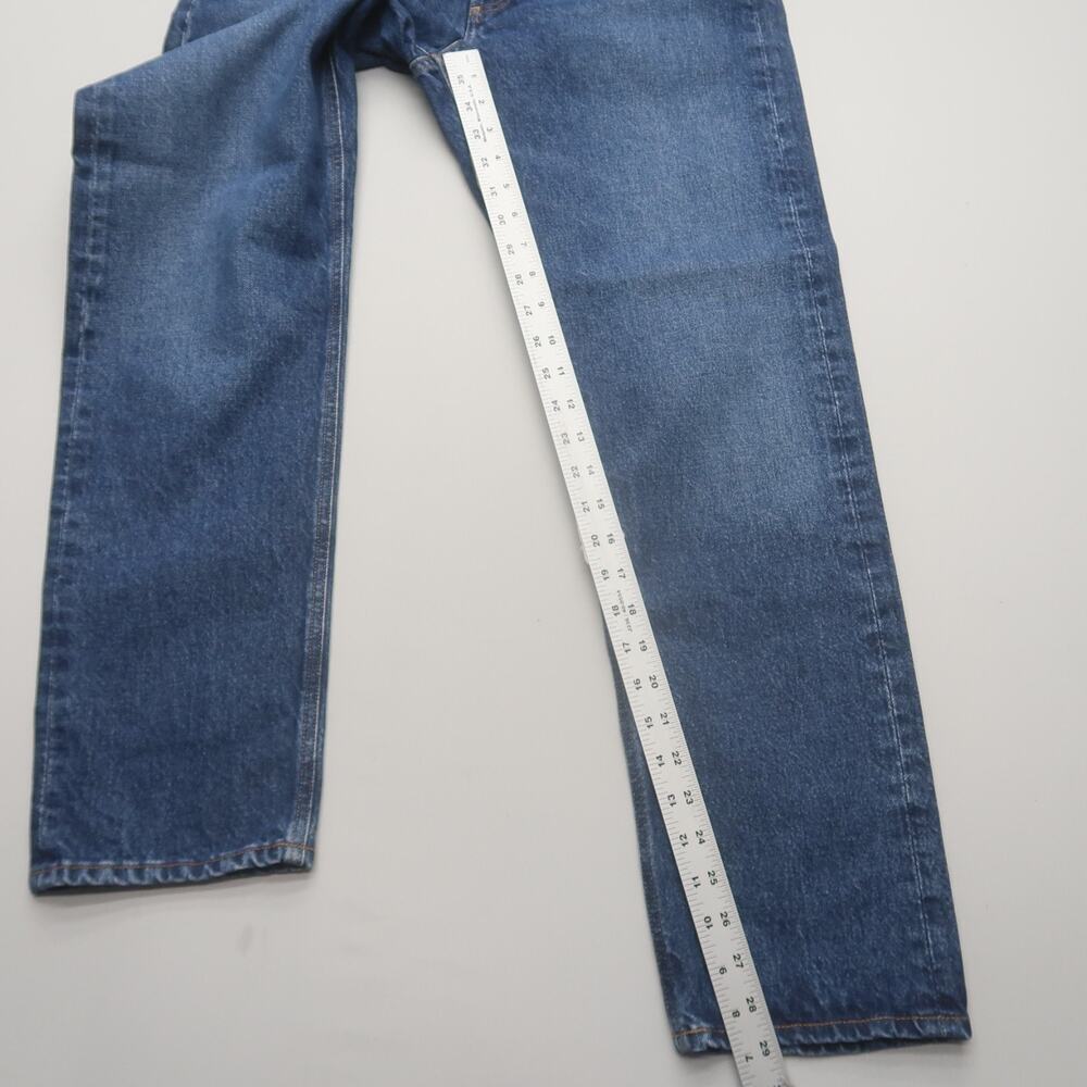 AGOLDE Parker Long Low Slung Vintage Straight Jeans in Placebo 27 - Picture 11 of 14